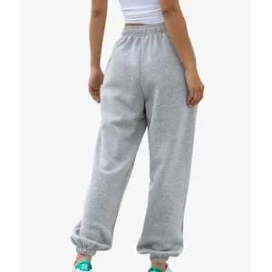 HeSaYep Size Medium Grey High Waisted Sweatpants Joggers Sweat Pants Gray thumbnail 3