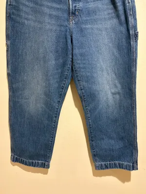 Gap Work Force High Rise Carpenter Jeans Medium Indigo thumbnail 6