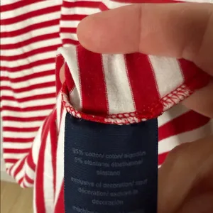 Vintage Tommy Hilfiger nautical striped sailor sleeveless maxi dress sz M thumbnail 6