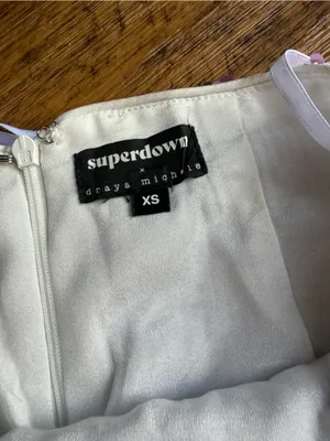 superdown Pink Iridescent Sequin Mini Skirt XS thumbnail 3