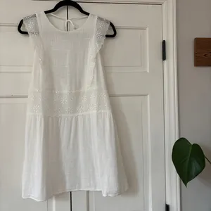 Sézane Naide Mini Dress White Lace Ecru FR 38 US Size 6‎ Bridal Paris Sold Out thumbnail 6