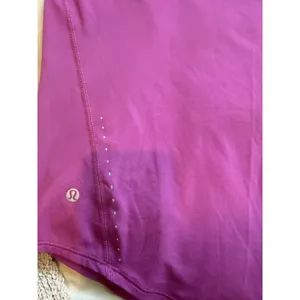 Lululemon High-Neck Running and Training T-Shirt Ripened Rasberry 6 Retail $58+ thumbnail 6