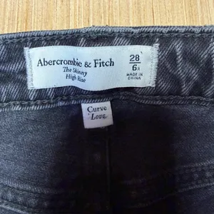 Abercrombie & Fitch Jeans Women 28/6 Black The Skinny High Rise Curve Love thumbnail 2
