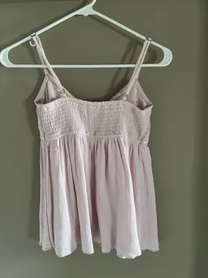 Hollister Flowy Lace Tank Top thumbnail 4