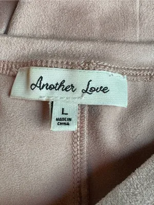 Another Love Soft Blush Pink Short Sleeve Casual Dress large Euc thumbnail 6