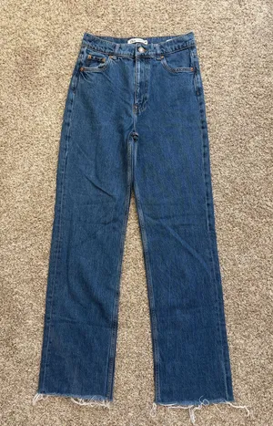 ZARA 90s Full-Length Jeans thumbnail 1