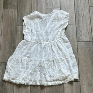 Robin Piccone White Ruffled Tiered Sundress thumbnail 5