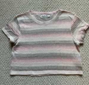 We The Free Top Cream and Pink M thumbnail 1