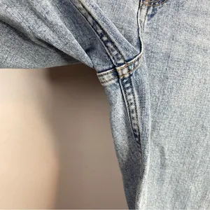 Abercrombie Curve Love Ultra High Rise Ankle Straight Jeans Patched 25 0 short thumbnail 8