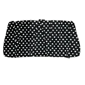 Express Heart Shape Polka Dot Clutch thumbnail 2