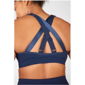 Fabletics Belle High Impact Sports Bra Deep Navy Size XS Reg $64.95 “Excellent” thumbnail 5