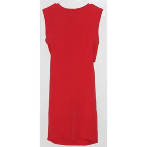 Women's Rachel Roy Orange Red Cotton Sleeveless Casual Mini Party Dress Medium thumbnail 2