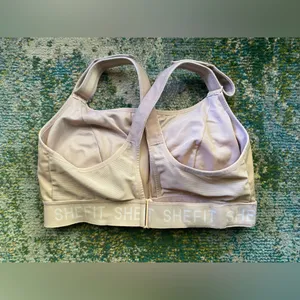 SheFit High impact Ultimate sandstorm nude sports bra, size 5Luxe thumbnail 3
