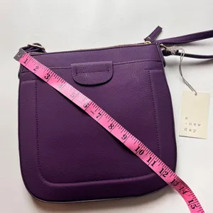 A New Day Women’s Purple Multi- part Sling Bag NWT thumbnail 11