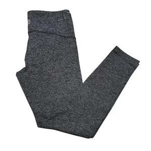 Tuff Athletics Gray Black Yoga Leggings S Supplex Lycra Workout thumbnail 3