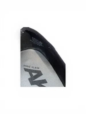 Anne Klein AK Sport Ballet Flats Womens Size 9M Black White Floral Comfort Shoes thumbnail 5