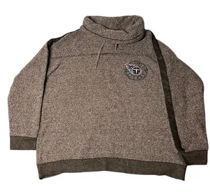 NFL Tennessee Titans Gray Pullover Sweatshirt Funnel Neck Womens XL‎ thumbnail 1