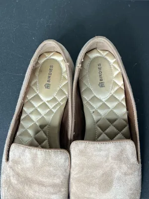 Birdies Tan Suede Starling Flat Loafer Size 9.5 Classic Preppy Office thumbnail 6