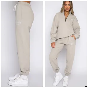 White Fox About That Time Sweatpants Size Medium Jogger Loungewear thumbnail 8