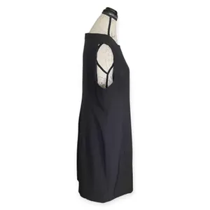 Kasper Dress Black Midi Sleeveless thumbnail 3