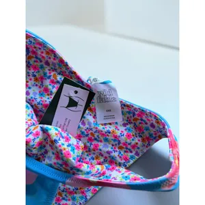 Wild Fable Reversible Floral Bikini Set XXS High Neck Halter Super Cheeky Bottom thumbnail 3