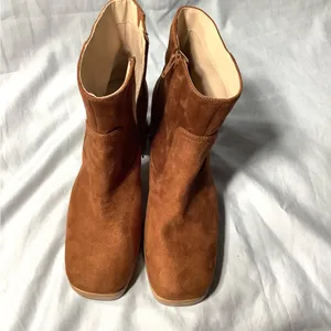 BP KEYLA platform booties NEW 🔥 Brown Size 9 thumbnail 3
