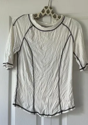 Free People Contrast Stitch Tee thumbnail 1