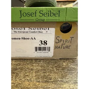 Josef Seibel Dany Fashion Sneaker Womens‎ 7-7.5 EU 38 Blue Leather Lace Up Shoe thumbnail 5