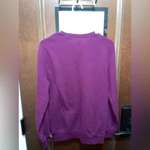 GAP Men's Crewneck Sweatshirt in Purple and Yellow Sz Medium thumbnail 2