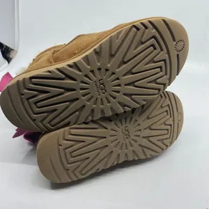 Mid UGG Brown Boots Size: US 2 thumbnail 5