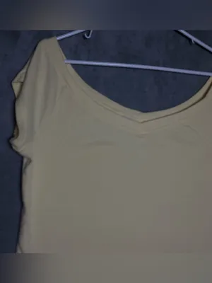 Banana Republic Pale Butter Yellow Scoop Neck Tank size XL‎ basic thumbnail 3