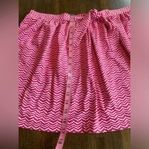 Vineyard vines Mini Skirt Pink Chevron Classic Summer- size XL thumbnail 2