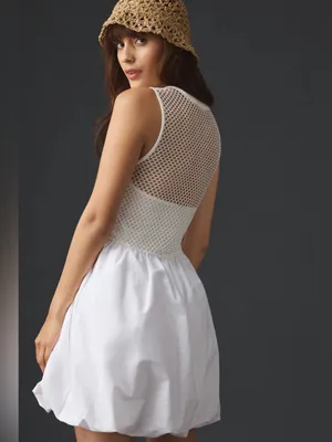 Anthropologie Maeve Bubble Twofer Dress XLarge thumbnail 3