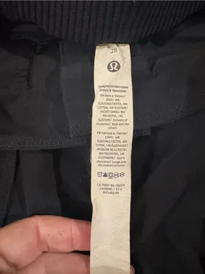 Lululemon Light Utilitech Cargo Pocket High-Rise Pant black sz 28 thumbnail 7
