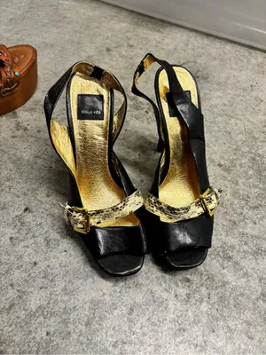 Dolce Vita slingback platform heels size 9 vintage thumbnail 7
