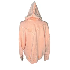 Voight By Valentina Peach Butterfly Oversized Hoodie Soft Girl Y2K NWT Small thumbnail 7