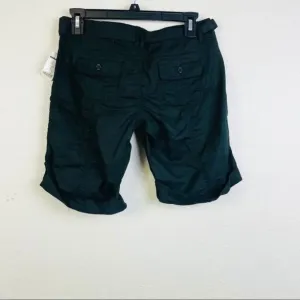 GARAGE Black‎ Cargo Bermuda Shorts NWT Size 1 thumbnail 4