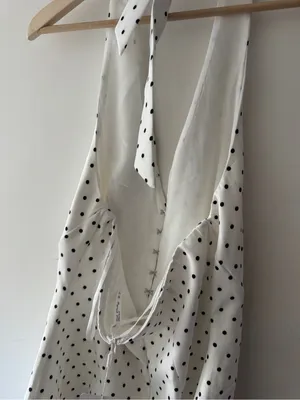 One and Only Collective NEW! Polka Dot Halter Style Mini Dress thumbnail 9