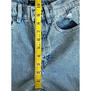 Playboy × PacSun Distressed Baggy Wide Leg Jeans Light Wash Size 23 thumbnail 8