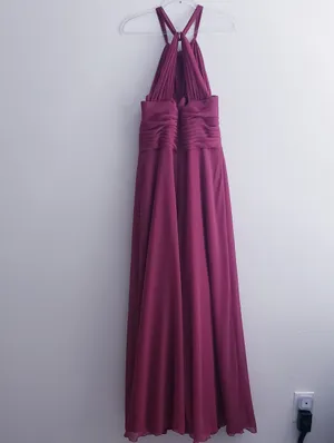 Azazie Twist Elegant Bridesmaid Maxi Dress thumbnail 5
