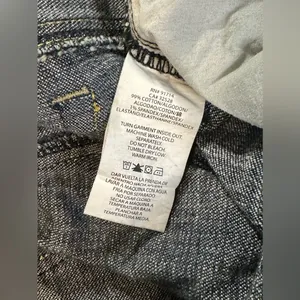 Armani Exchange Jeans Blue Straight Grunge Classic Denim‎ Logo Distressed 10 Reg thumbnail 11