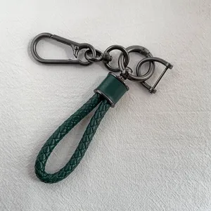 Car Keychain Carabiner Keychain for Men Women Braided Rope Bag Charm Key Rings thumbnail 2