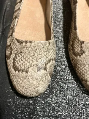 Womens sz9.5 NWOT Dr. Scholl's Wexley Slip On Flats-Taupe/Snake Print. thumbnail 6