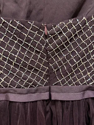 Needle & Thread Copellia Plum Dress thumbnail 5