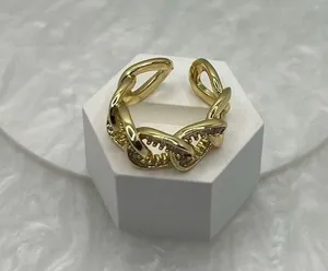 Adjustable women Ring Gold thumbnail 2