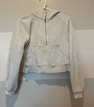 Grey Lululemon Scuba XS/S Half-Zip thumbnail 1