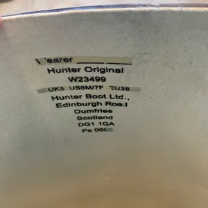Hunter Rainboots thumbnail 5
