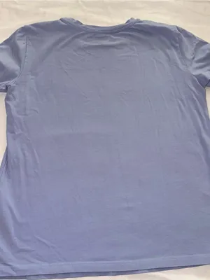 Armani Exchange Lavender Tee with Gold Accent Logo thumbnail 6