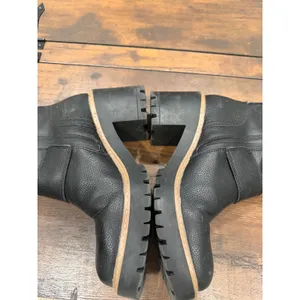 Blondo Reno Waterproof Moto Lug Sole Boots Womens 9 Black Leather Grunge‎ thumbnail 11