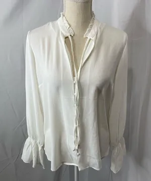 Dex the Suit Shop Ivory top size small White thumbnail 7